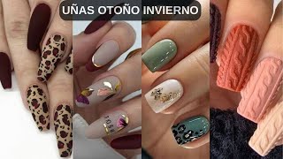 Tendencias en Uñas para OtoñoInvierno 2024 ¡Inspírate  moda mujer [upl. by Hoj]