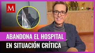 Daniel Bisogno abandonó el hospital por su decisión pero sigue enfermo reportan [upl. by Nylssej540]