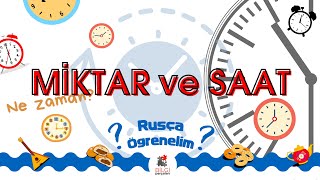 Rusça Başlangıç Kursu MİKTAR ve SAAT [upl. by Bresee]