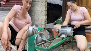 Repair Automatic Cassava Slicer  Restoring rusty machines  Mechanical Girl [upl. by Hudgens]