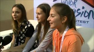 JESC 2014 Interview with SymphoNick Ukraine [upl. by Nnyleuqcaj]