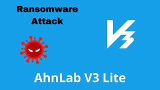 Teste do Ahnlab V3 Lite  Antivírus vs vírus [upl. by Renelle]