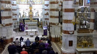 Laudes et messe des Cendres 2023 à NotreDame de la Garde à Marseille [upl. by Gardener300]