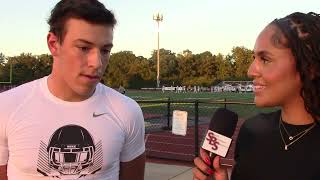 Pregame Interview with Fenwicks Andrew Bjorson [upl. by Nadaha405]