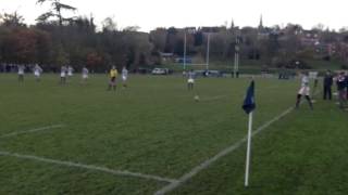 Trinity School Winning Penalty against Harrow School in the NatWest Schools Cup [upl. by Nivlag]