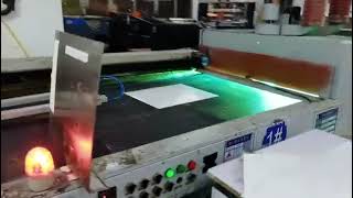 Full to surface screen printing machine factory real shooting video [upl. by Ycat]