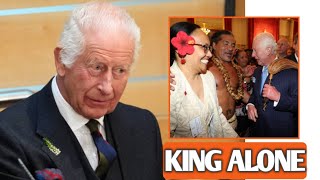 NO ROYALS PRESENT King Charles Saddened As No Royals Found Accompanying Him To The CHOGM In Samoa [upl. by Ettigdirb]