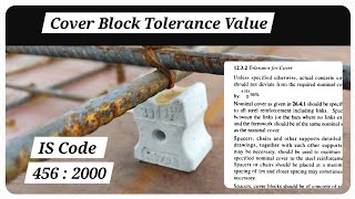 Cover Block Tolerance Value इतना याद रखना🙏🚫 [upl. by Underwood]