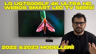 Bim’e Gelen LG 50UQ75006LF 4K Ultra HD Smart TV İnceleme [upl. by Aimek]