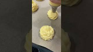 Profiteroles Easy and quick food baking recipe dessert easyrecipe easybake cooking [upl. by Nlycaj]