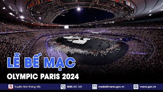 Lễ bế mạc Olympic Paris 2024  Tin Thế giới  VNews [upl. by Micheal839]