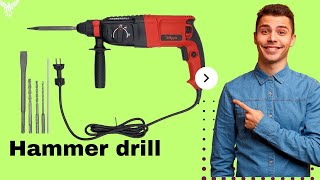 hammer drill machine 3 in 1  hillgrove  unboxing  youtube drill  technicalAmit [upl. by Kendy]