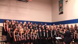 Shoshone Love Song The Hearts Friend  Crestview Middle School Honors Choir [upl. by Agnimod481]