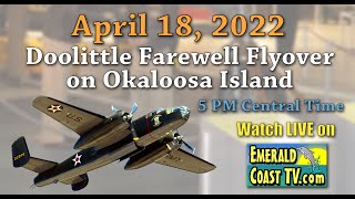 Doolittle Raiders Farewell Flyover Highlights  18 April 2022 [upl. by Vogeley]