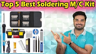 ✅ Top 5 Best Soldering Tool Kit With Price in India 2022  Soldering Irons Review amp Comparison [upl. by Prudie]