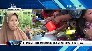 Korban Ledakan Bom Sibolga Mengungsi di Trotoar [upl. by Ecienahs]