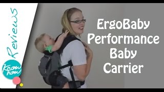 ErgoBaby Performance Baby Carrier Review [upl. by Ayirp]