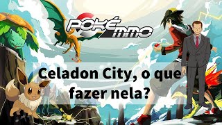 PokeMMO  Cidade de Celadon o que fazer na cidade mais populosa de Kanto Gameplay [upl. by Ail]