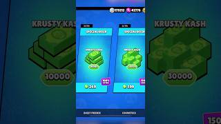 UPDATE GIFTS🔥 KRABS TICK😱 brawlstars [upl. by Janeva]