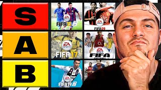 Ranking the BEST FIFA Games Since 2004 [upl. by Zoa]