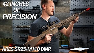 42 Inches of Precision  ARES SR25 M110 DMR AEG [upl. by Ytsim]