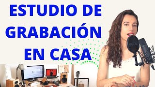 Cosas que necesitas para HACER TU ESTUDIO DE GRABACION EN CASA HOME STUDIO para principiantes✅️ [upl. by Blodget161]