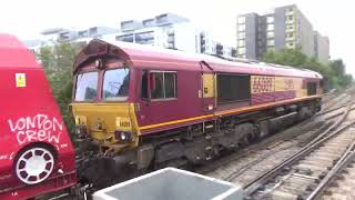 66 089 at Lewisham 20 Sep 24 [upl. by Nitsew]