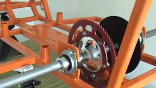 Installing A Rear Axel On A Bar Stool Racer By wwwbarstoolracerplanscom [upl. by Cottrell]