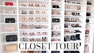 MY CLOSET TOUR AND ORGANISATION [upl. by Sarita]