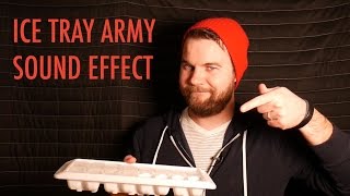 Army Marching Ice Tray Sound Effect [upl. by Noxaj470]