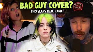 BAD GUY  BILLIE EILISH METAL cover by ANKOR  RichoPOV Reacts [upl. by Harelda]