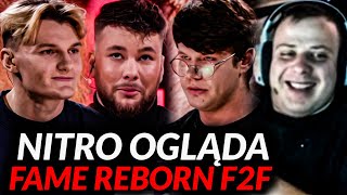 NITRO OGLĄDA FAME REBORN F2F  NATAN MARCOŃ VS MAŚLANA [upl. by Benioff]