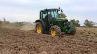 JOHN DEERE 6200 CON BIVOMERO KRONE IN ARATURA 3 [upl. by Victorie417]