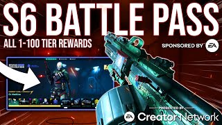 Battlefield 2042 Season 6 Battle Pass  All 1100 Tier Rewards  BATTLEFIELD [upl. by Casper212]