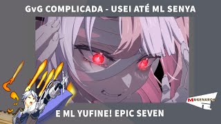 QUASE SOLADO POR UM ML HASTE  PRECISEI REINVENTAR TIMES GVG EPIC SEVEN [upl. by Rehptsirhc]