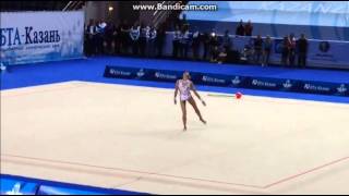 Margarita Mamun Ball Kazan Junior Cup 2014 [upl. by Arok452]