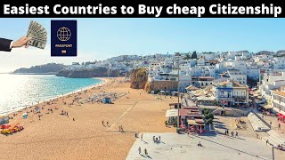 15 Easiest Countries to Buy Cheap Citizenship [upl. by Nnylorac]