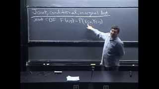 Lecture 19 Joint Conditional and Marginal Distributions  Statistics 110 [upl. by Aiynat]