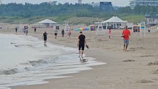 Świnoujście Lipcowy poranek na plaży  Zobacz wszytki promenady w Świnoujściu Świnoujście [upl. by Anisirhc]