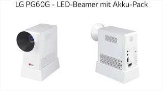 LG PG60G LED Beamer Teaser [upl. by Atsirhcal370]