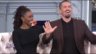 FULL INTERVIEW Shanola Hampton and Steve Howey from Shameless – Part 1 [upl. by Hakaber433]