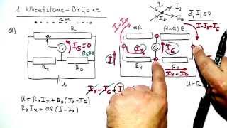 WheatstoneBrücke ☆ BeispielAufgabe amp Lösung ☆ Physik Lernvideo [upl. by Atilrac]