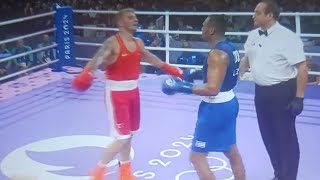 🔴Olympics2024 🇨🇺ARLEN LOPEZ VS 🇹🇷KAAN AYKUTSUN 80KG LIGHT HEAVYWEIGHT DIV Cuba Turkey [upl. by Thielen]