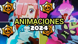 TODAS Las ANIMACIONES de Brawl Stars en 2024 ¡RECOPILACIÓN ✅️🤯 [upl. by Mairam]