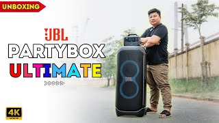 Mở Hộp và Trải Nghiệm Âm Thanh Trên JBL PARTYBOX ULTIMATE  Chiếc Loa Siêu Khủng Công Suất Lớn [upl. by Florella81]