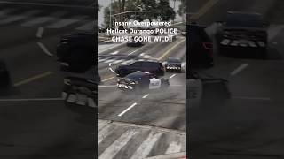 hellcat hellcat300 Vs police fordranger 🏎️🚓🚔 streetracing policechase [upl. by Jemima]