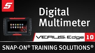 Digital Multimeter  VERUS® Edge 1012  Snapon Training Solutions® [upl. by Villiers]