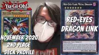 Yugioh 2nd Place Deck Profile amp 2 Card Combo Tutorial For 3 FLARE METAL  RedEyes Dragon Link [upl. by Uno726]