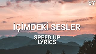 Umut Capone  İçimdeki Sesler Speed Up amp Lyrics [upl. by Harat]