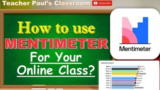 How to use MENTIMETER for your Online Class [upl. by Lissak357]